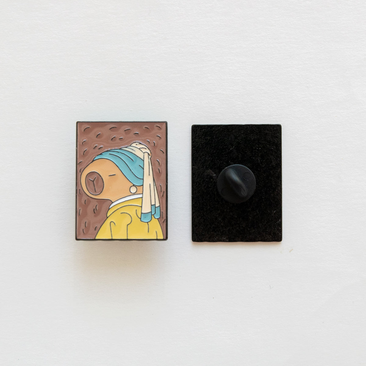 Pin's Capybara & Oeuvre d'Art