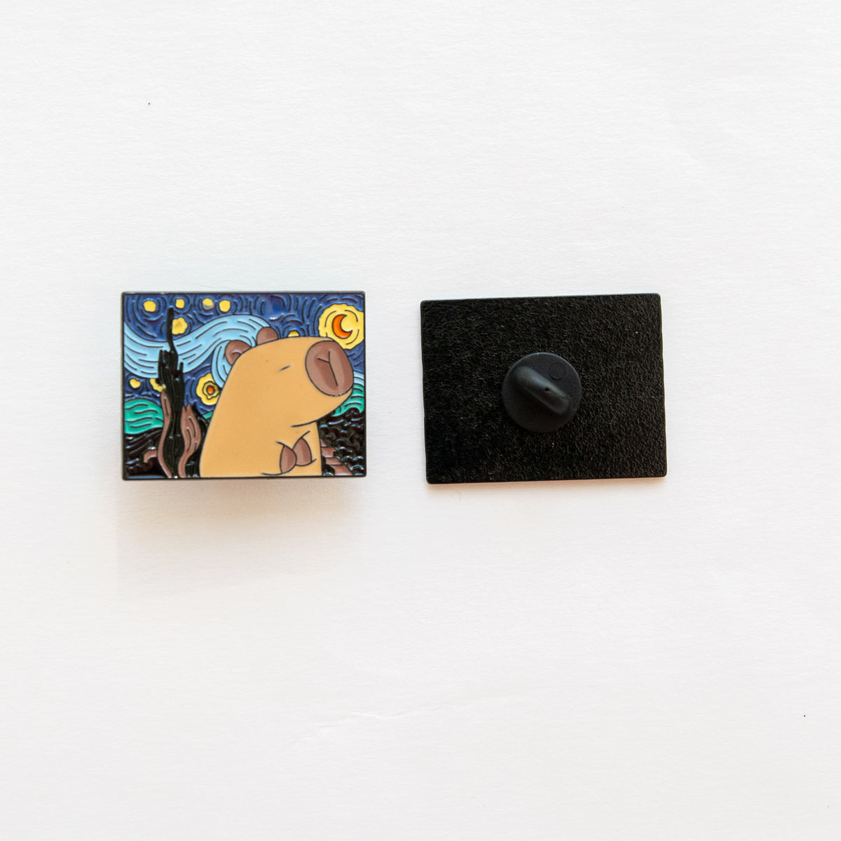 Pin's Capybara & Oeuvre d'Art
