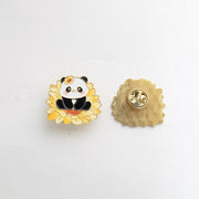 Pin's Panda & Tournesol