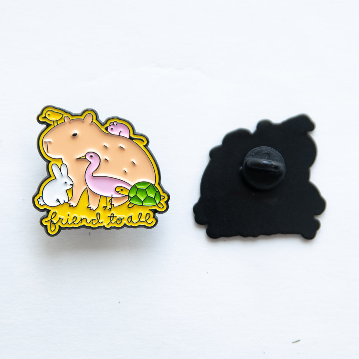 Pin's Capybara & seine Freunde