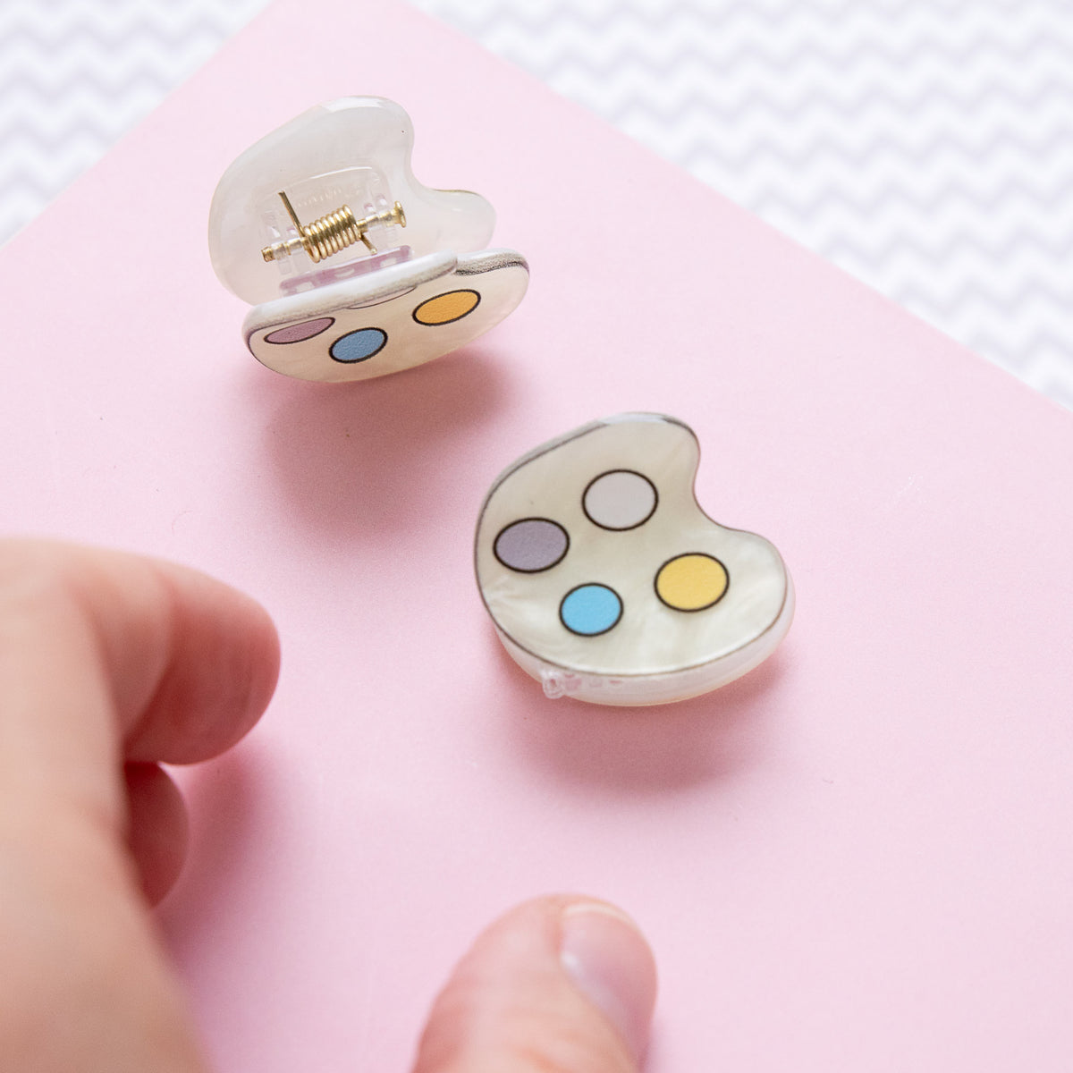 Mini Pince à Cheveux Papeterie Kawaii
