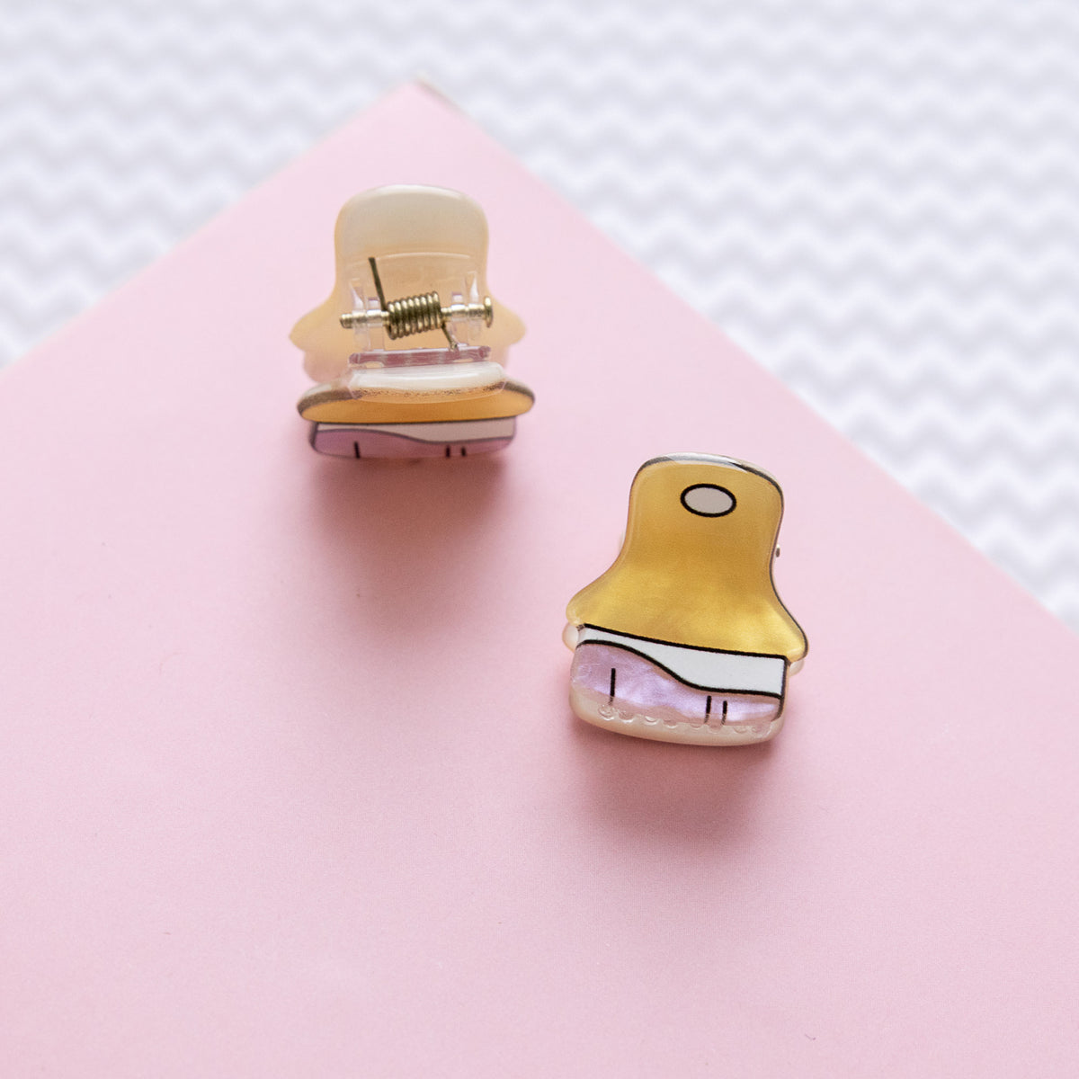 Mini Pince à Cheveux Papeterie Kawaii