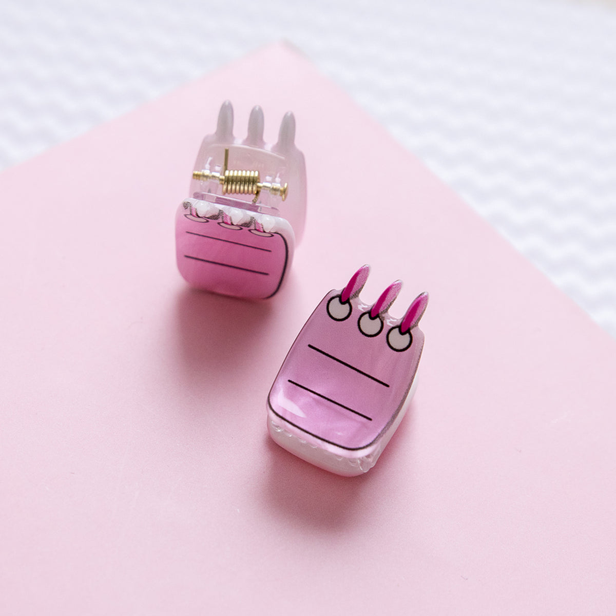 Mini Pince à Cheveux Papeterie Kawaii