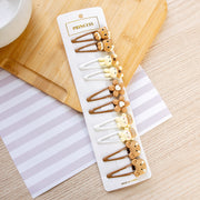 Barrettes à cheveux Ourson (x10)