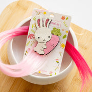Pince à Cheveux Mèche Colorée Lapin