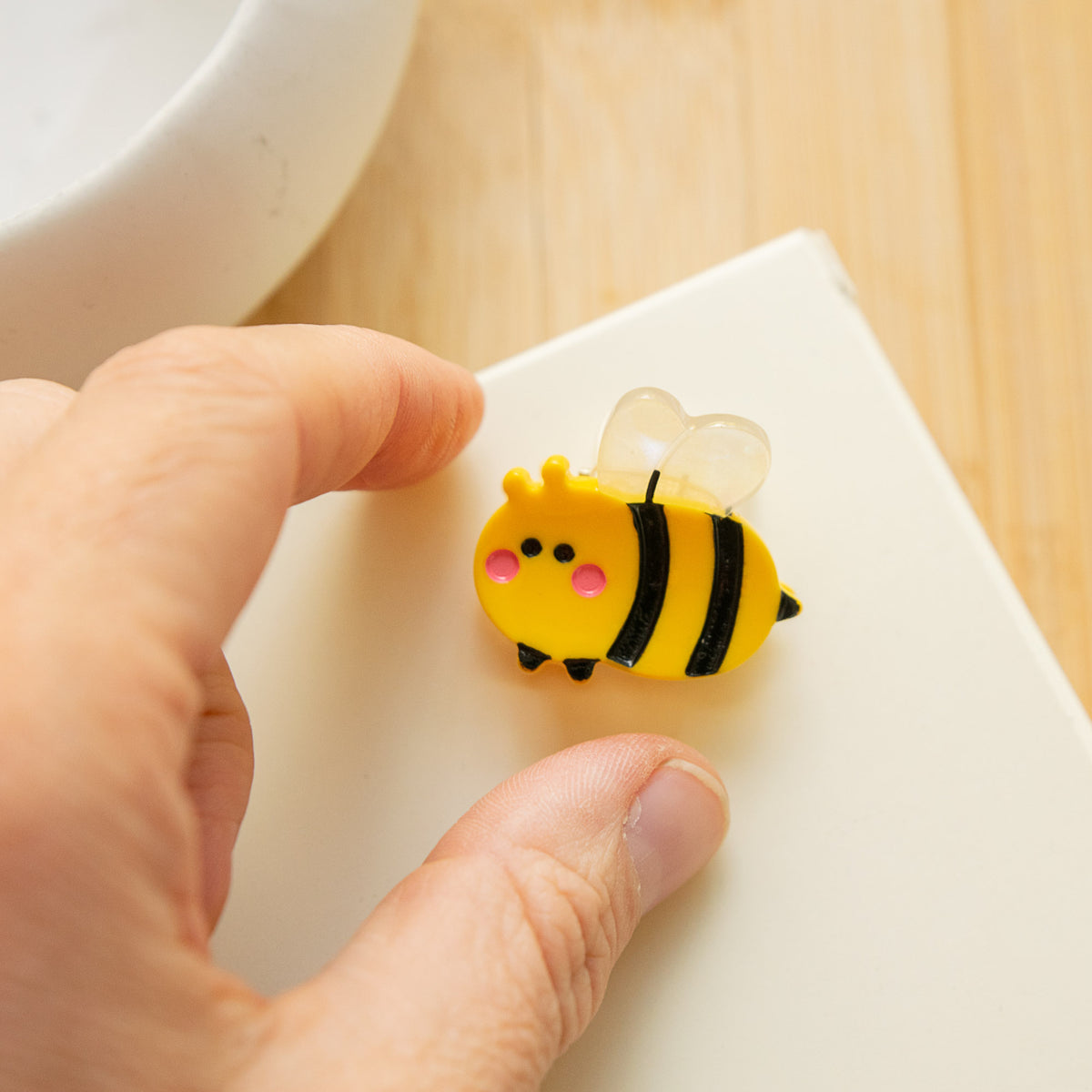 Mini Pince à Cheveux Abeille