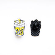 Einhorn-Bubble-Tea-Anstecknadel