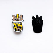 Tarsier Bubble Tea Pin