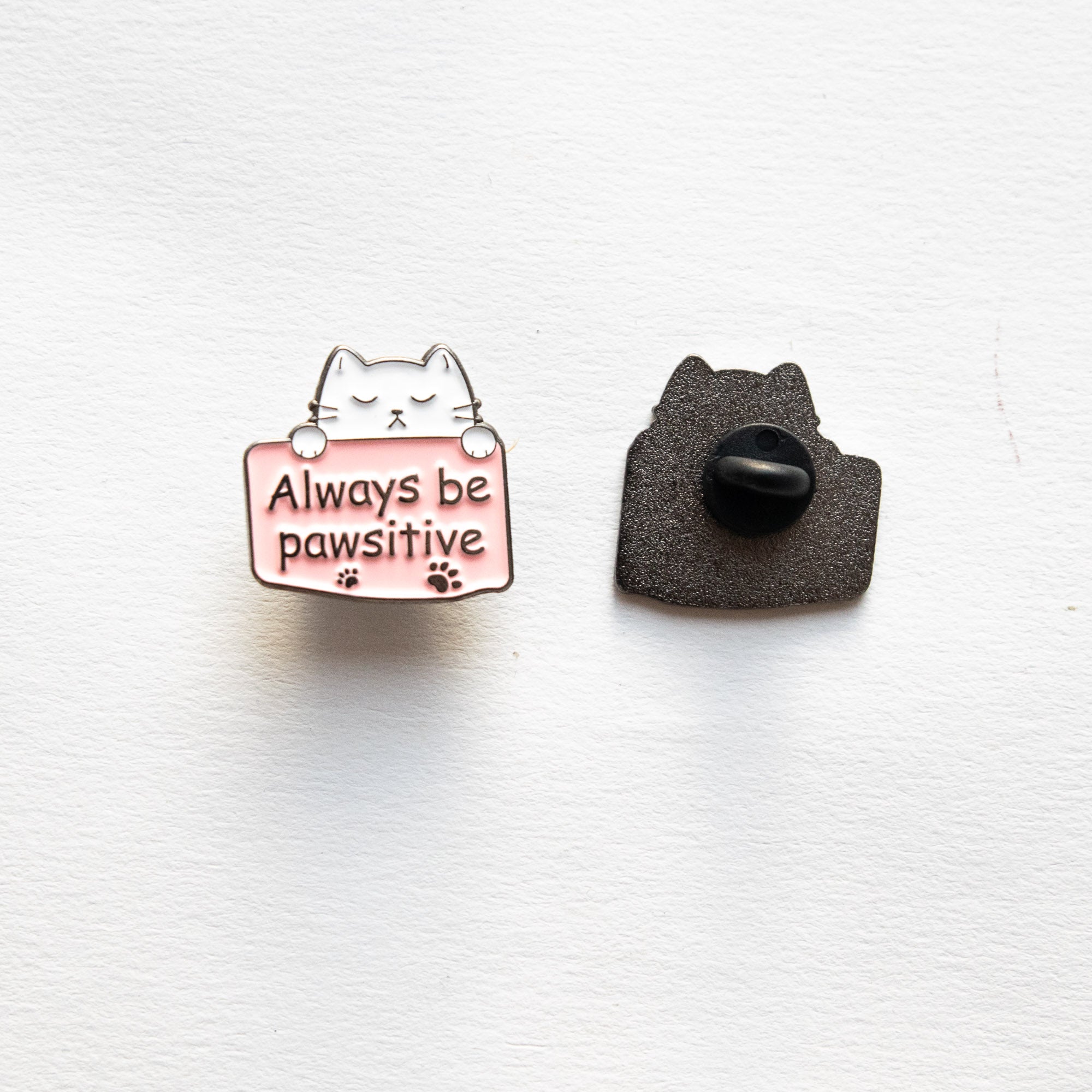 Pin's Chat Pawsitive