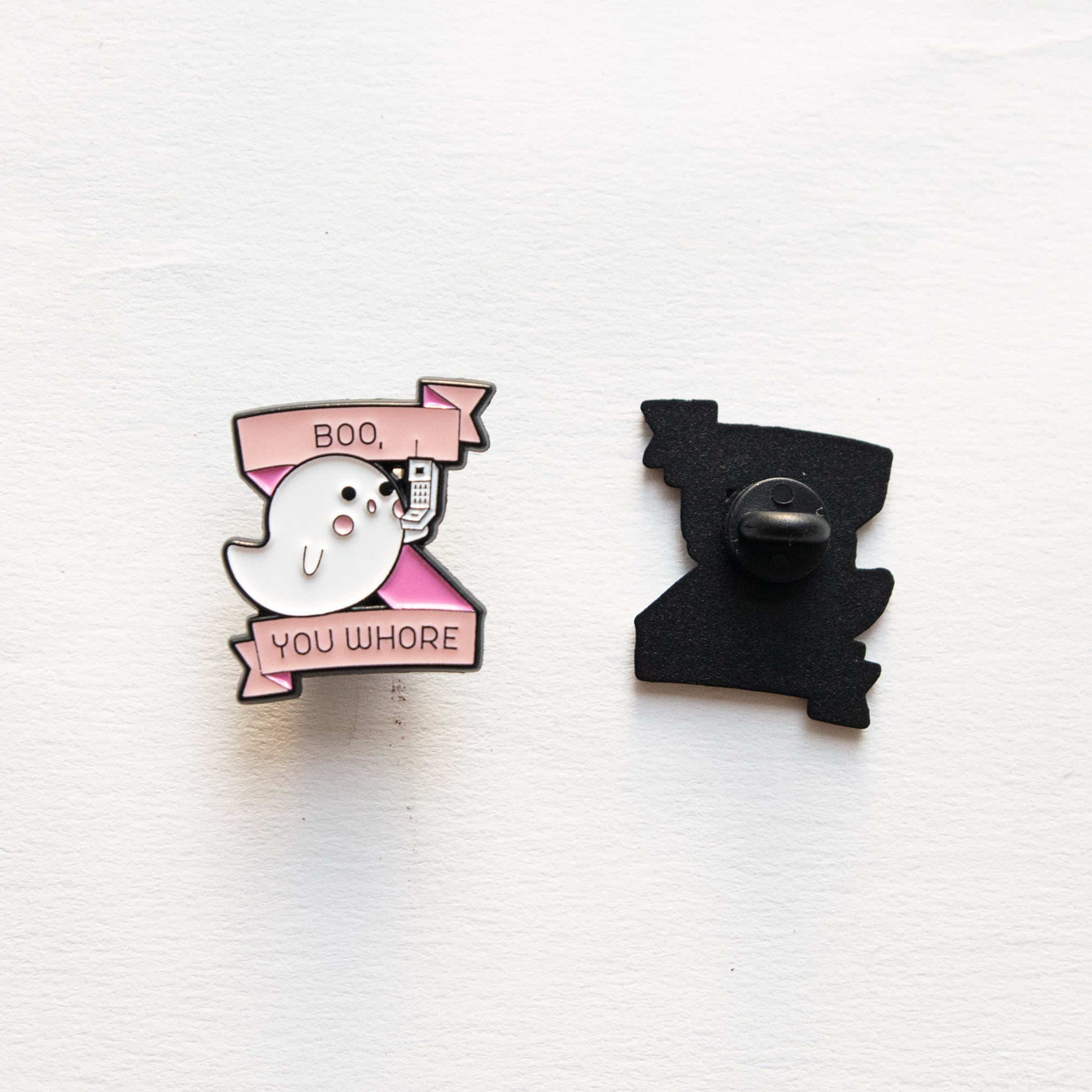 Pin's Fantôme Boo You Whore