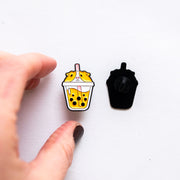 Bubble Tea Hamster Pin