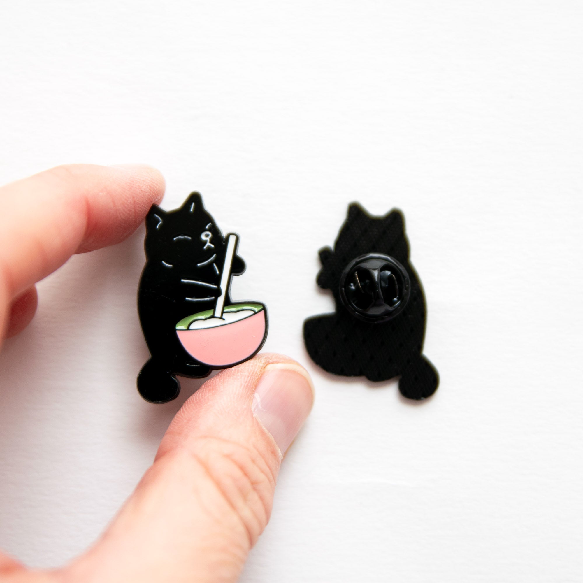 Pin's Chat Noir Cuisinier