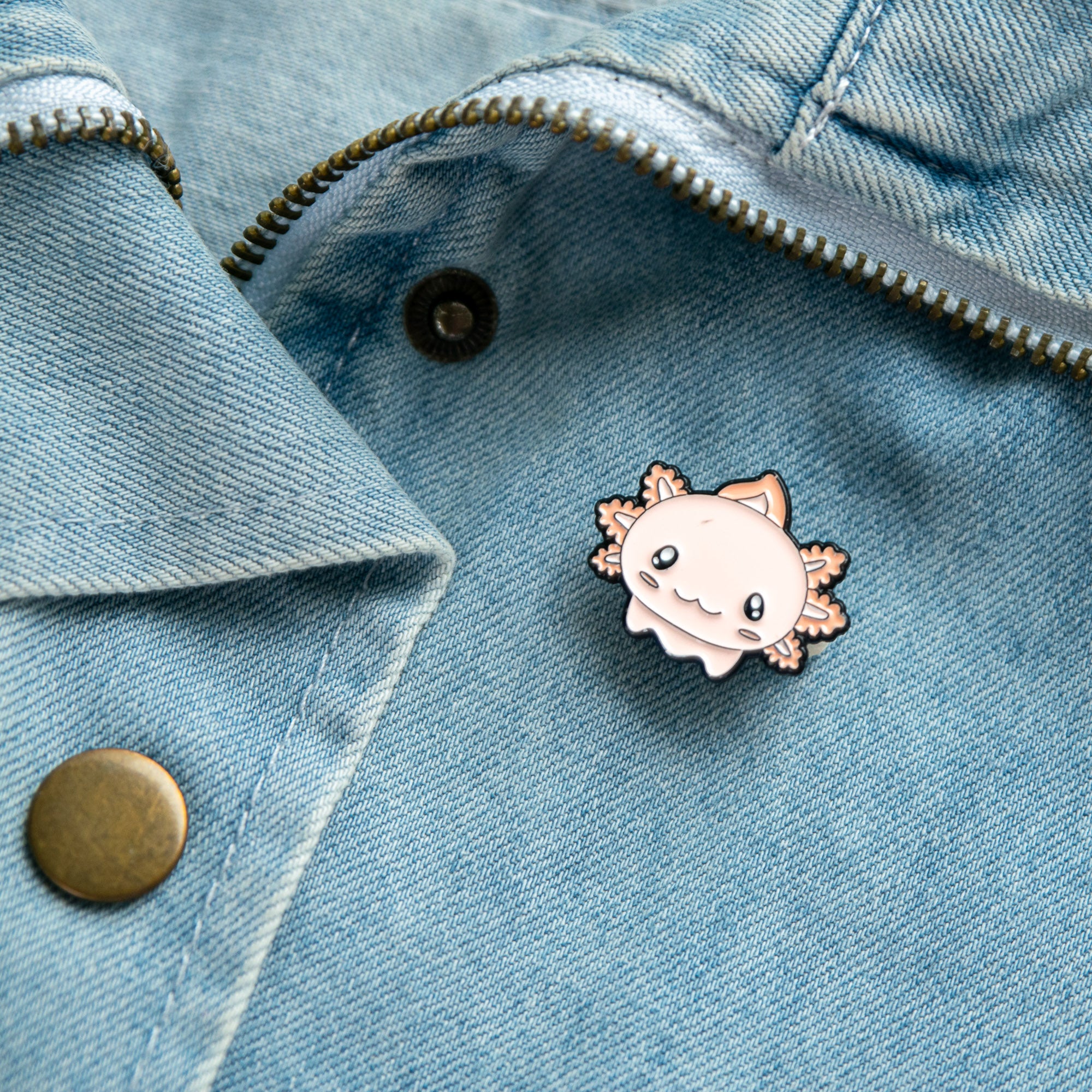 Pin's Axolotl Kawaii