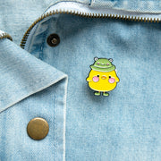 Pin's Poussin & Chapeau Grenouille