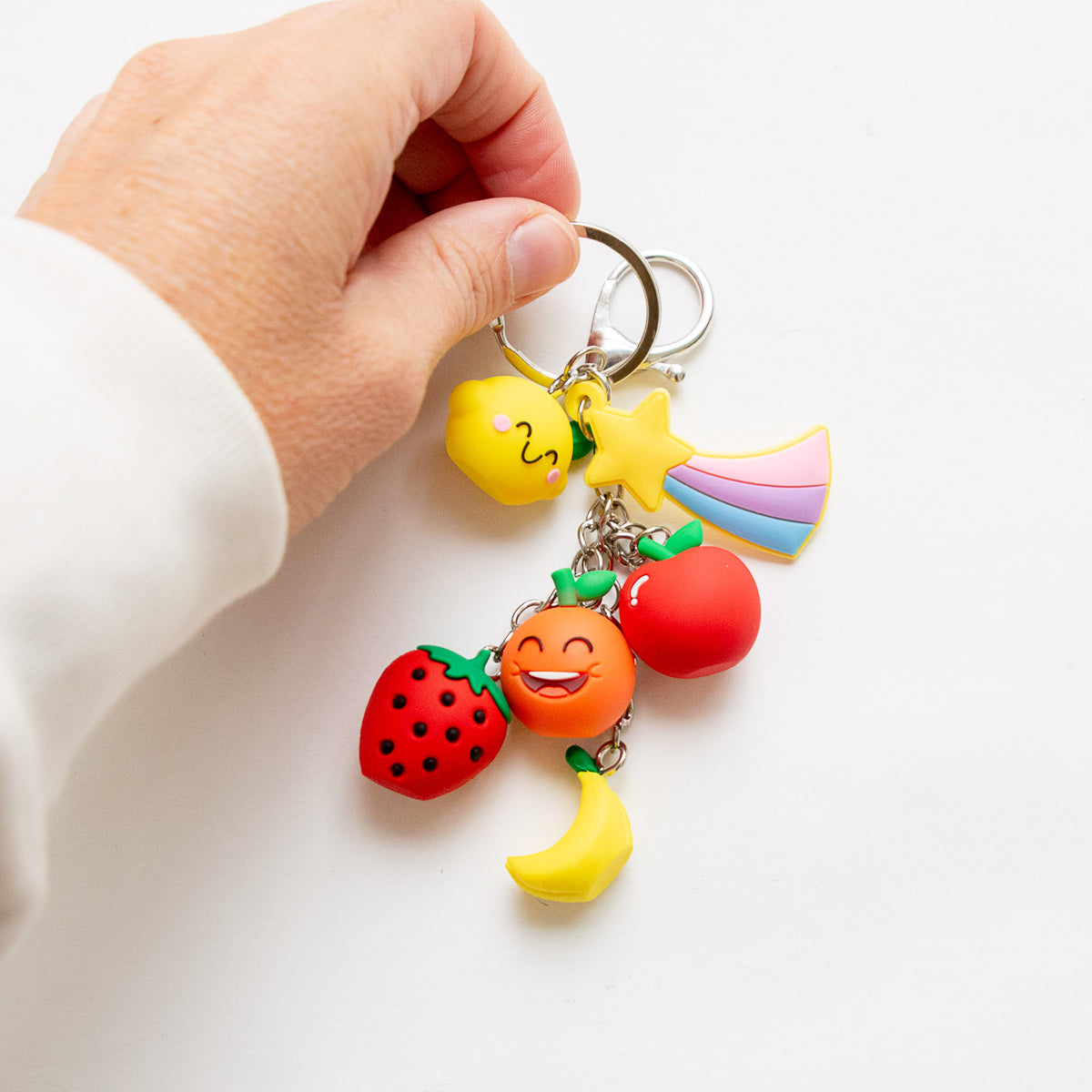 Porte-clés Fruits & Etoile Filante