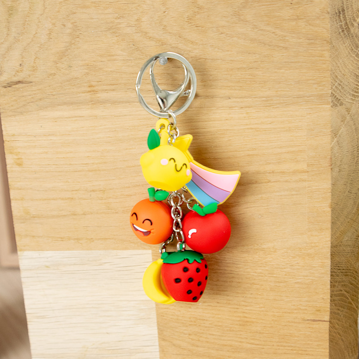 Porte-clés Fruits & Etoile Filante
