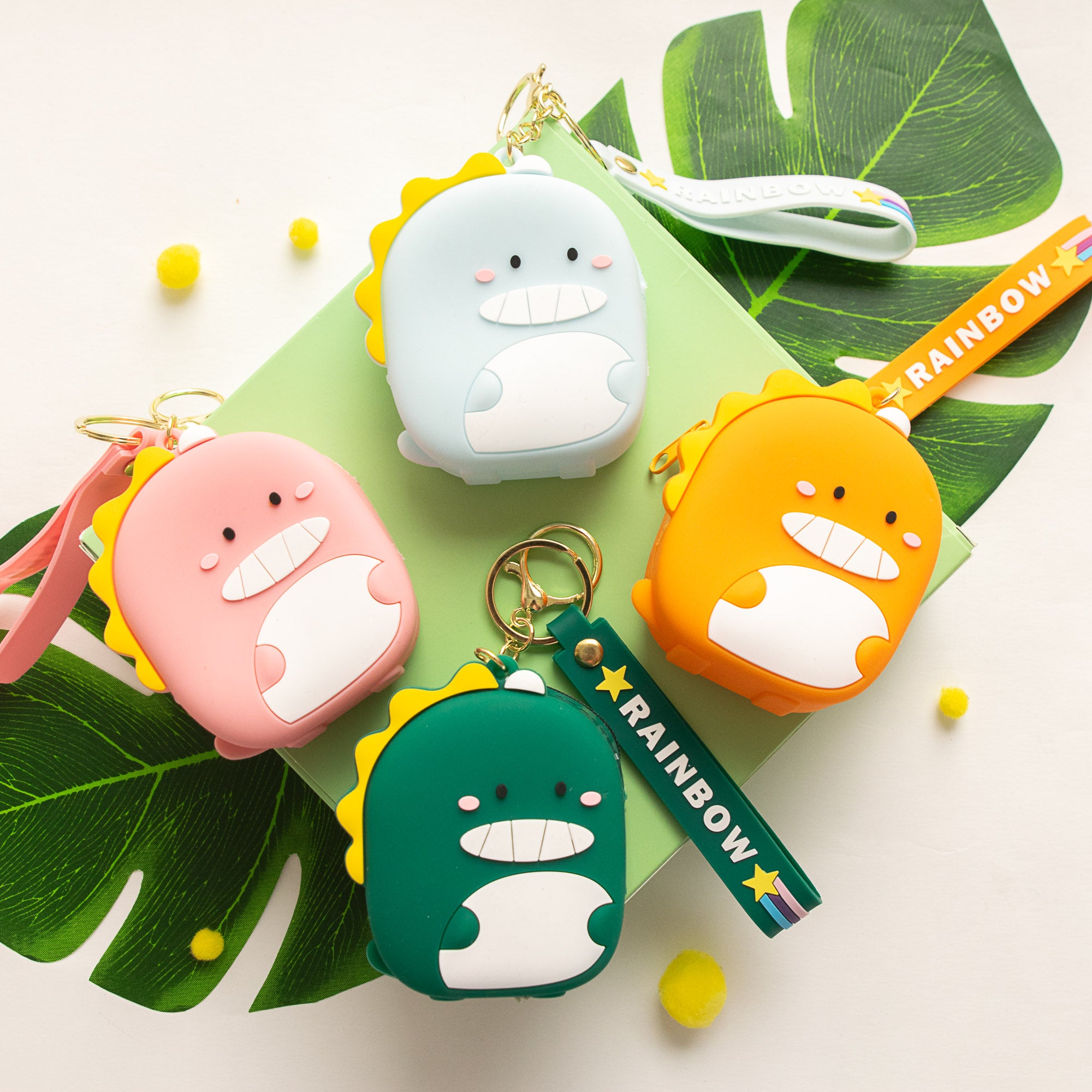 Porte Monnaie en silicone Dinosaure