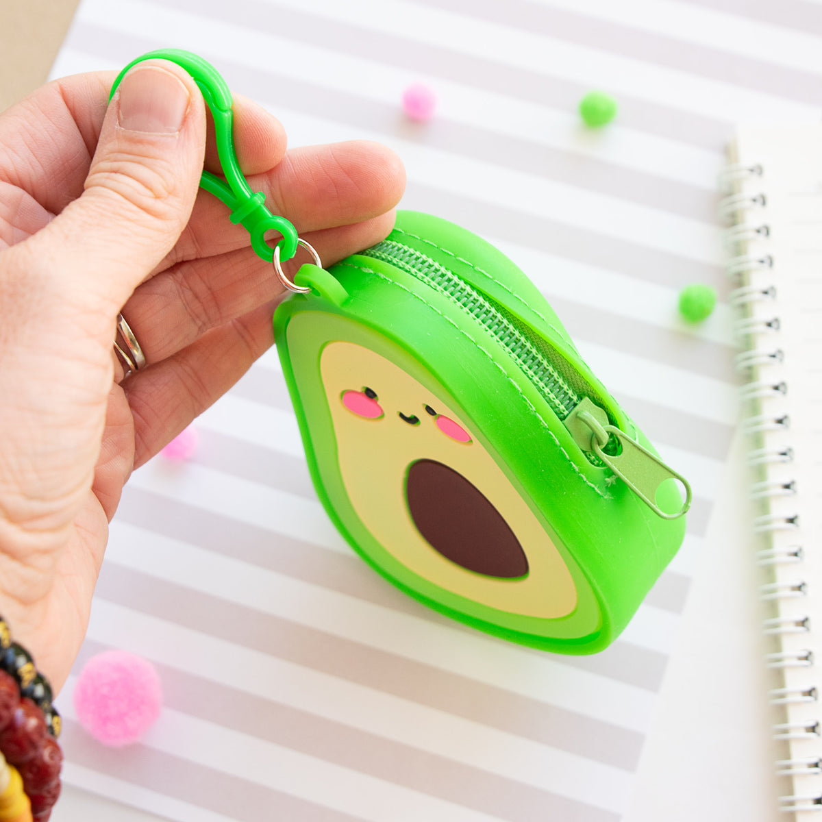Porte Monnaie en silicone - Avocat