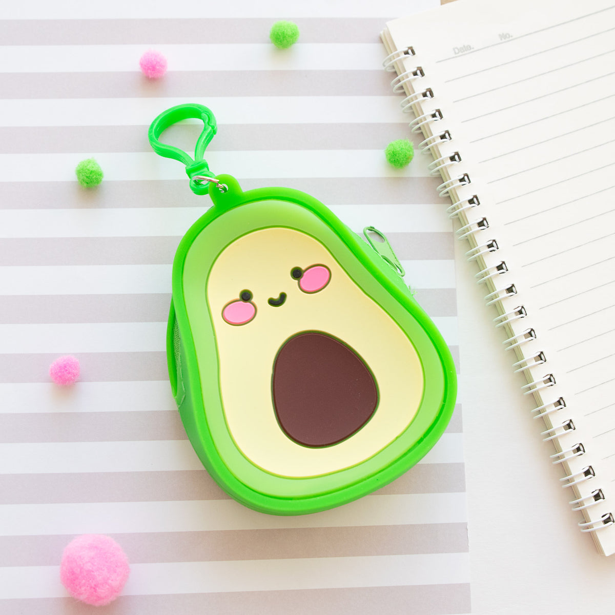 Porte Monnaie en silicone - Avocat