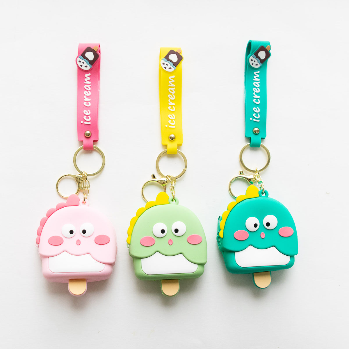 Porte Monnaie en silicone - Glace Dinosaure