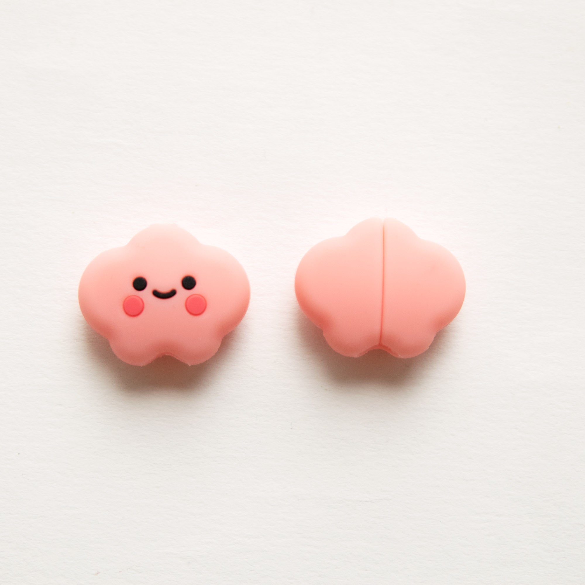Protège-câble Kawaii USB Nuage Rose