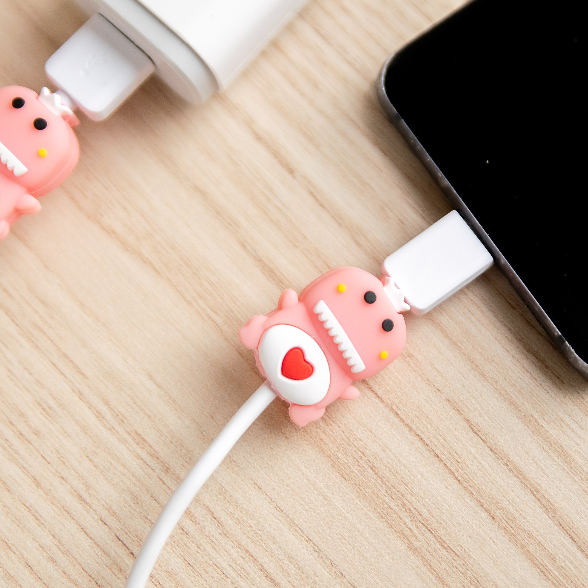 Protège-câble Kawaii USB Dinosaure