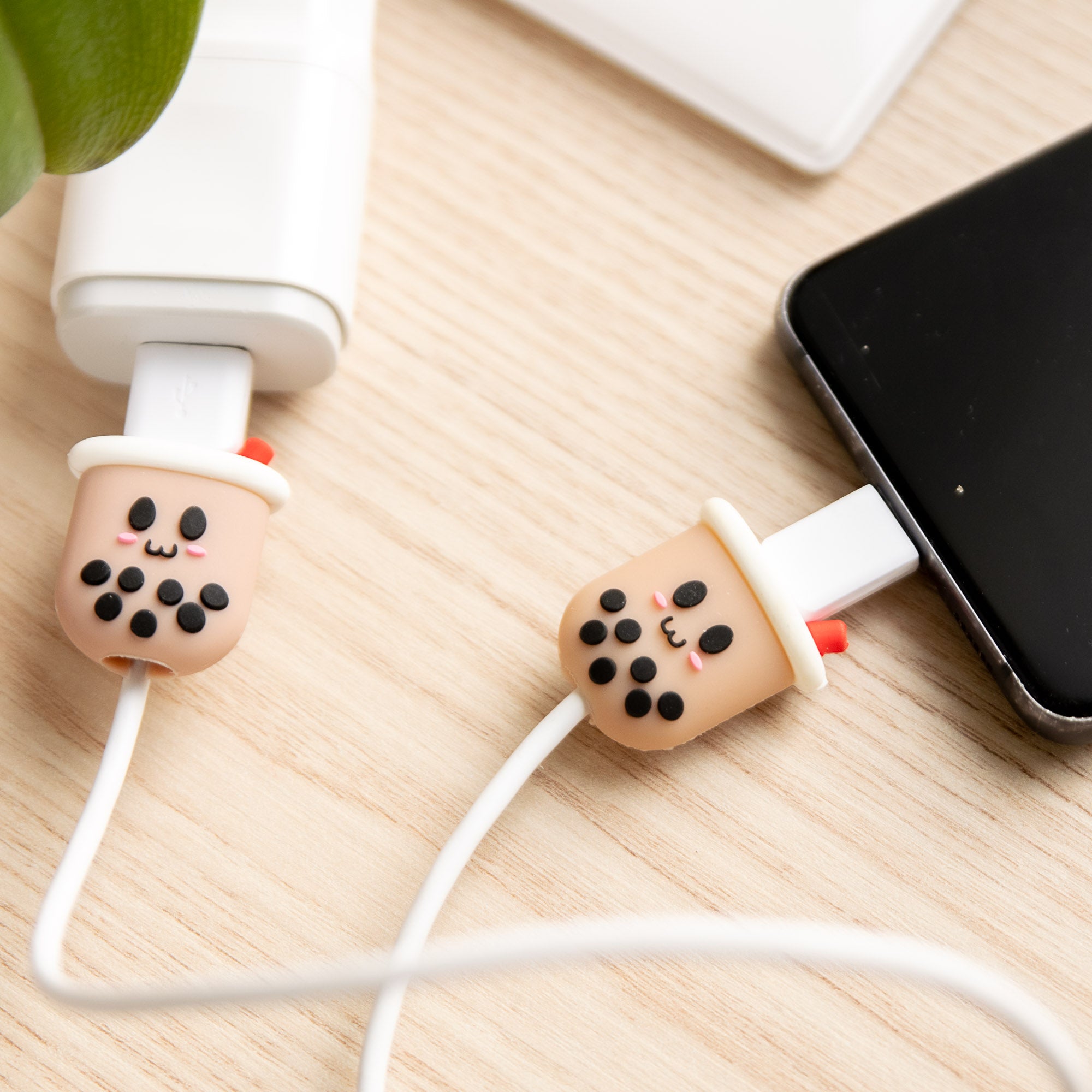 Protège-câble Kawaii USB Bubble Tea