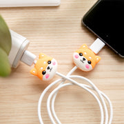 Protège-câble Kawaii USB Shiba Inu