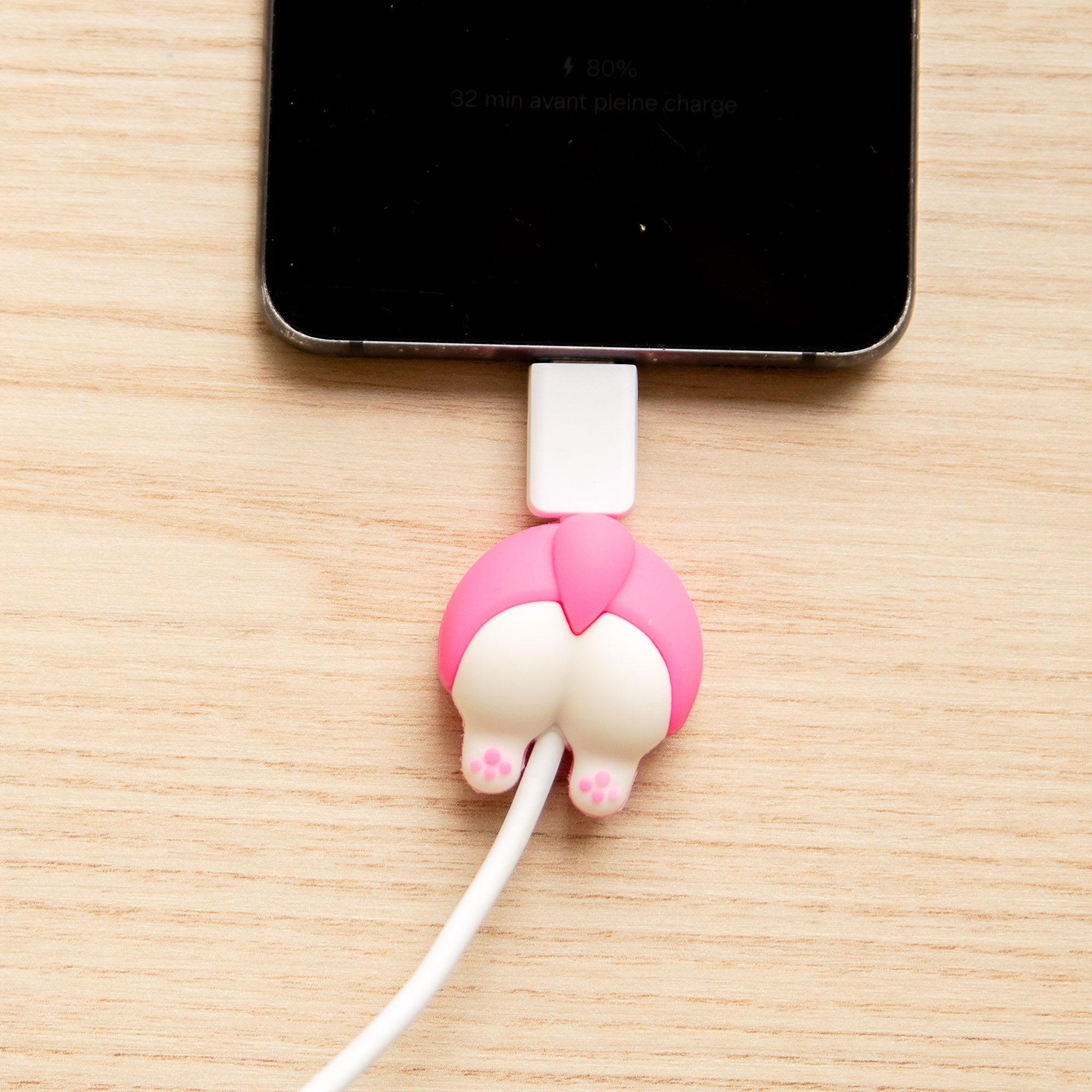 Kawaii USB-Kabelschutz - Shiba Inu Po