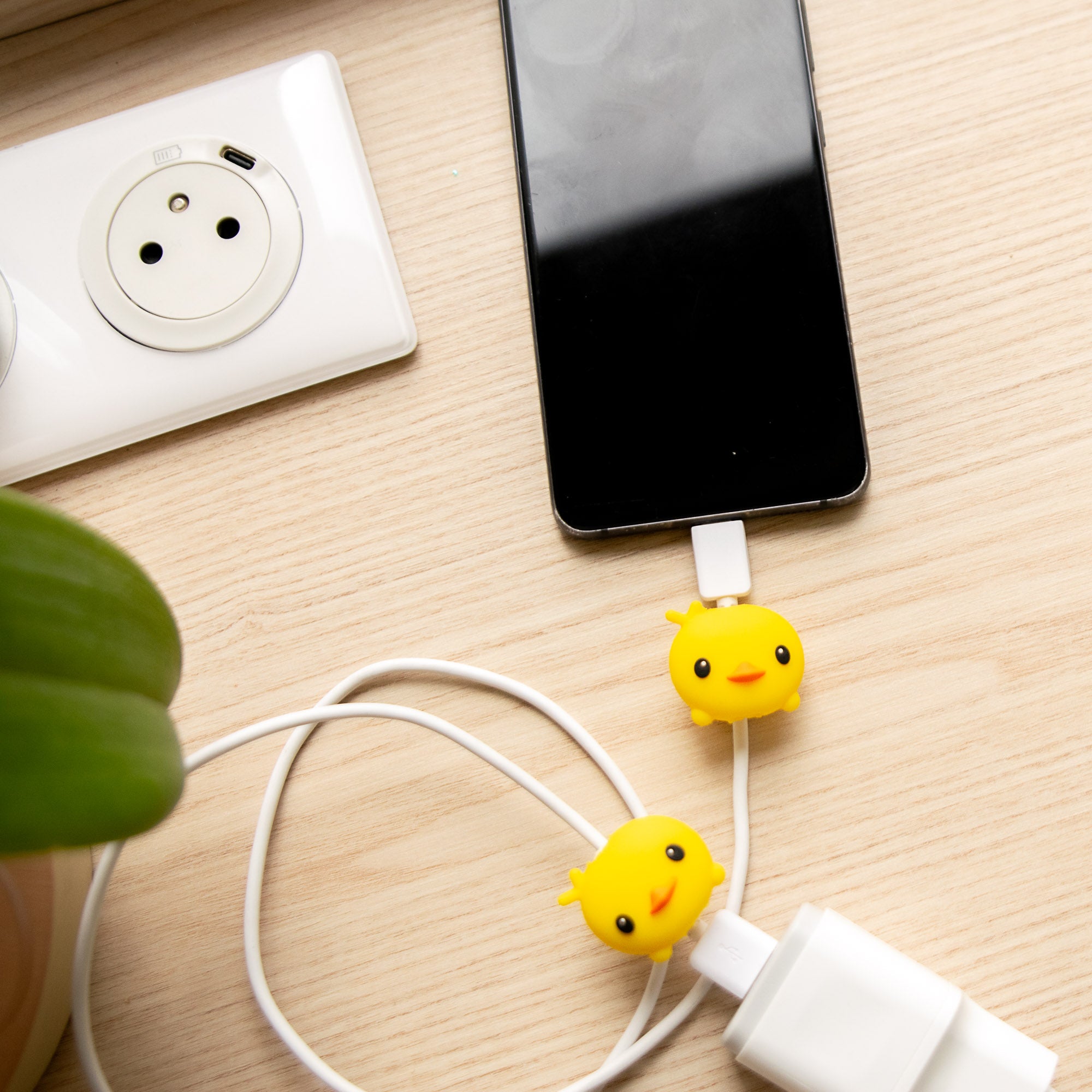 Kawaii Küken USB-Kabelschutz