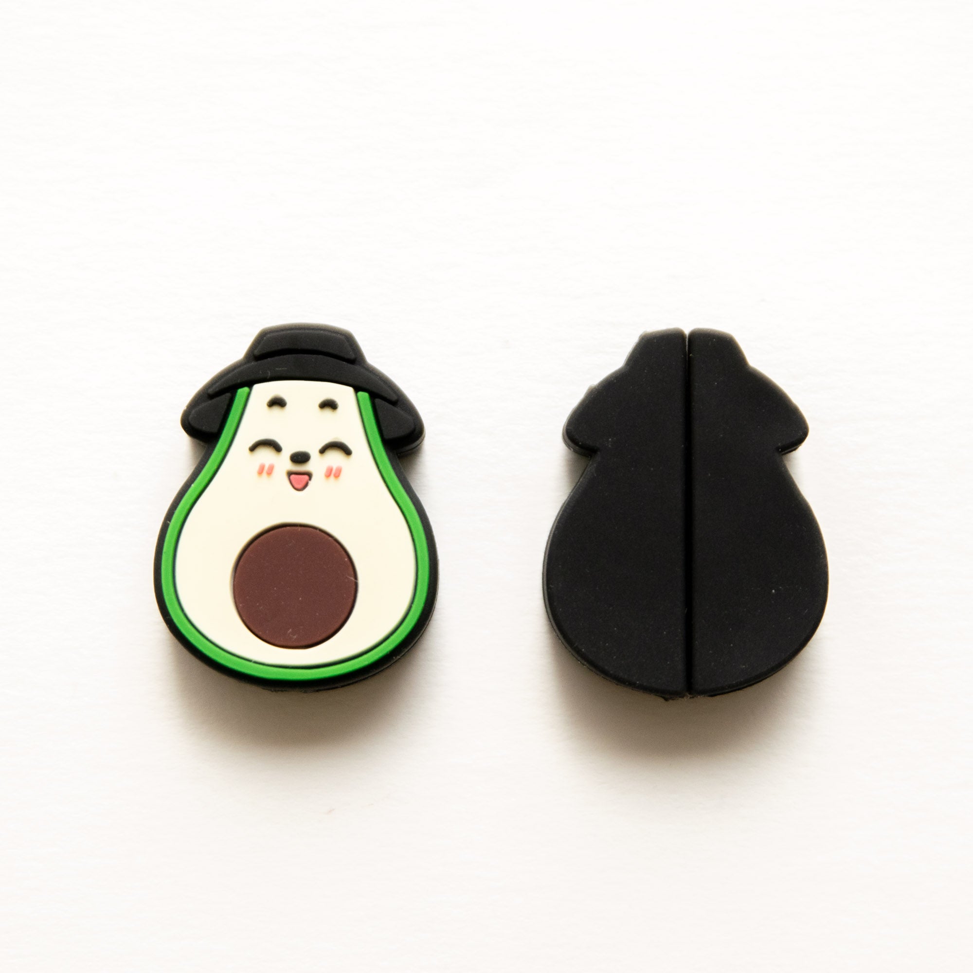 Kawaii USB-Kabelschutz Avocado &amp; Hut
