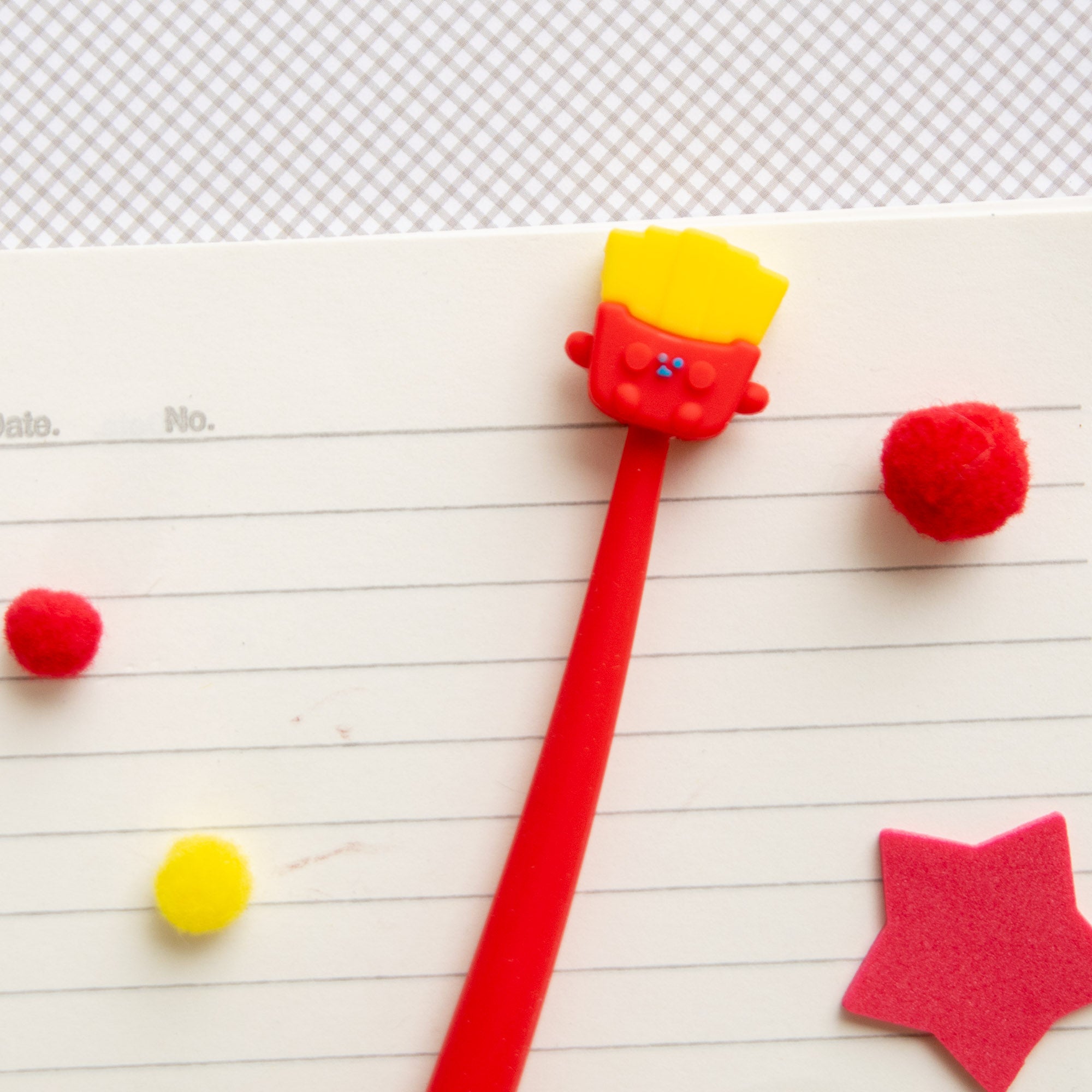 Schüttelbarer, flexibler Stift – Pommes-Frites-Tüte