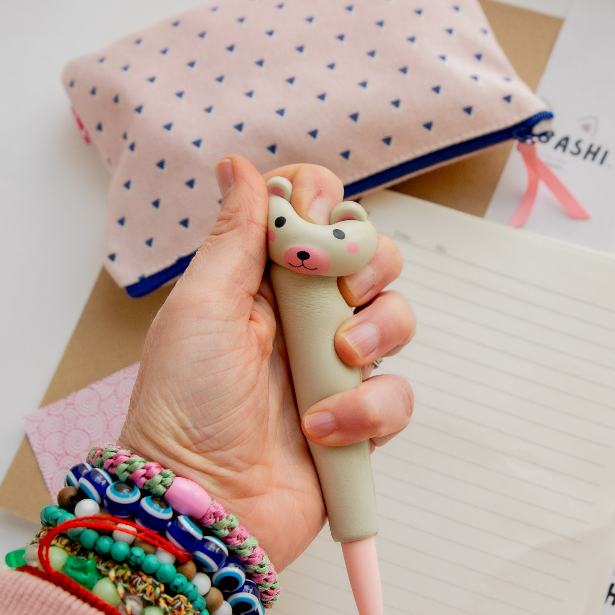 Bolígrafo Squishy Antiestrés Dinosaurio