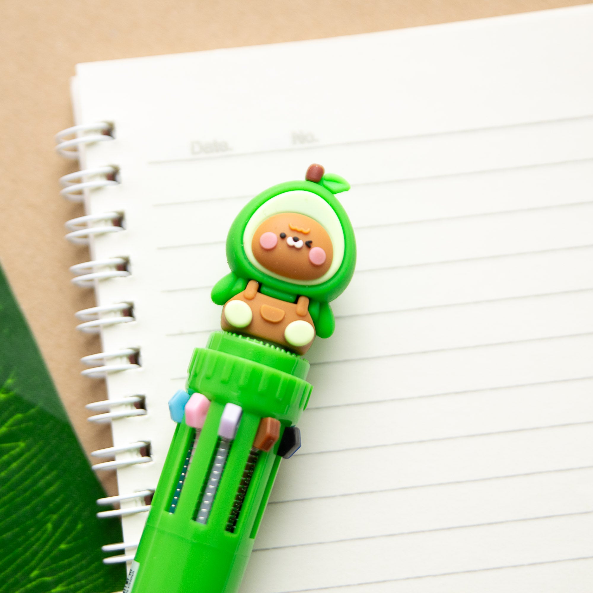 Kawaii-Stift, 10 Farben – Pommes-Tüte