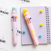 Kawaii-Stift, 10 Farben – Pommes-Tüte