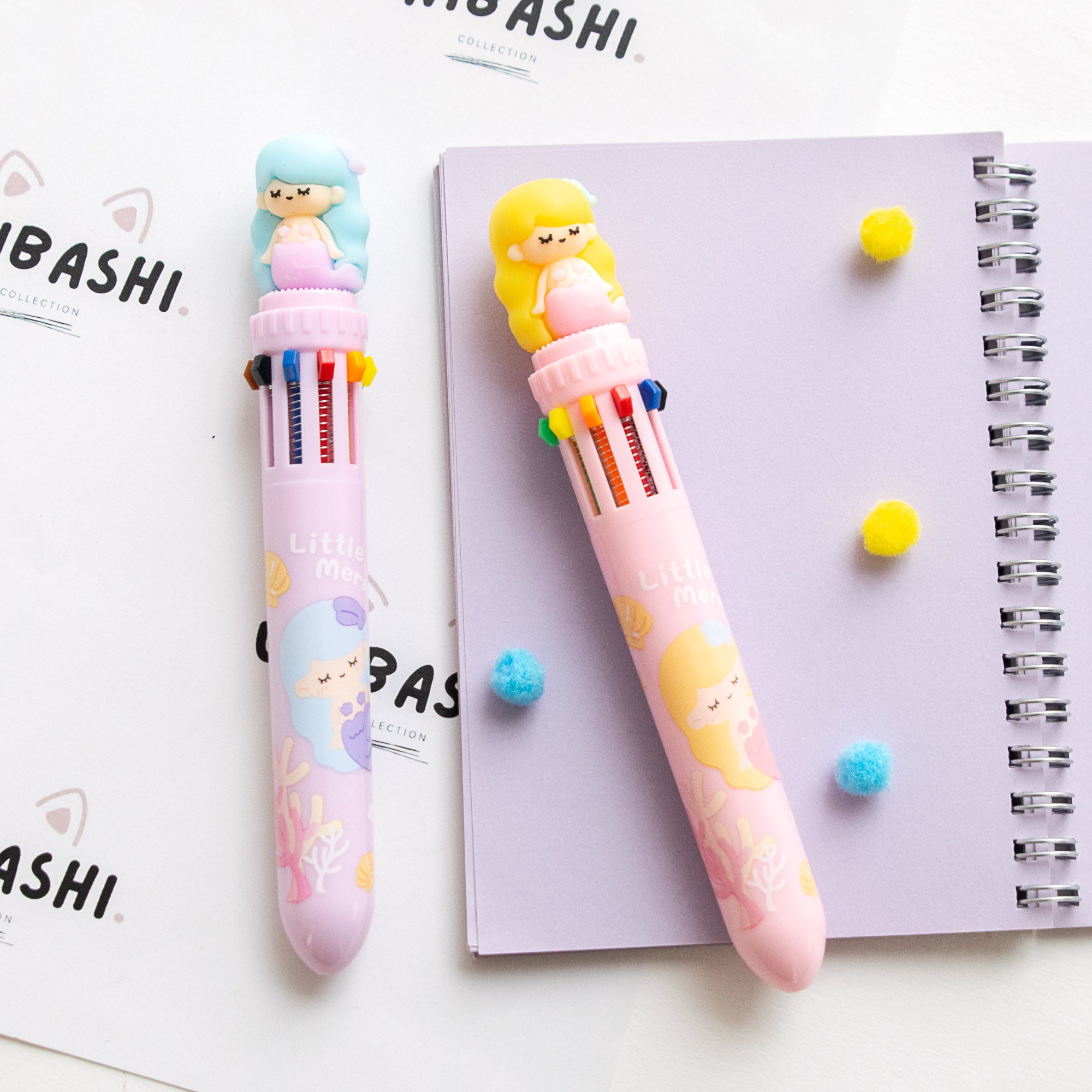 Kawaii-Stift, 10 Farben – Pommes-Tüte
