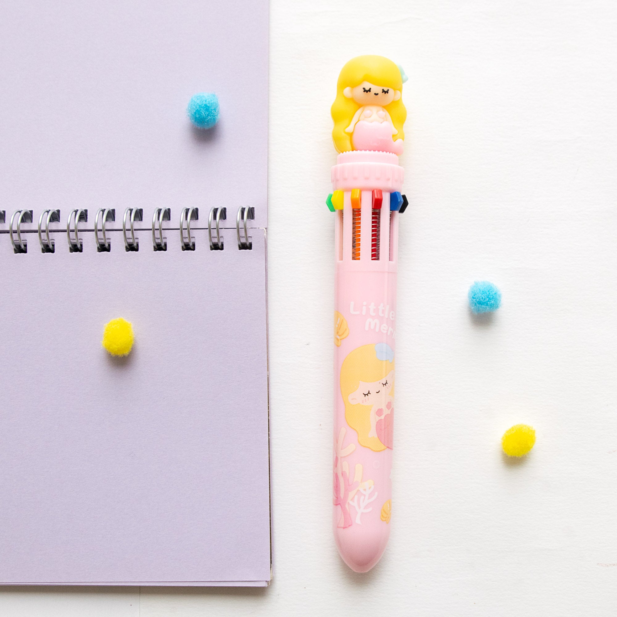Kawaii-Stift, 10 Farben – Pommes-Tüte