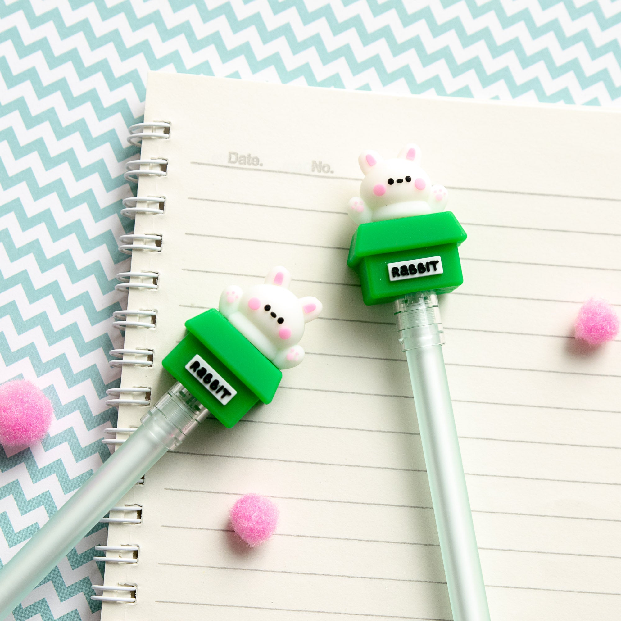 Stylo Gel Kawaii - Embout 3D Lapin