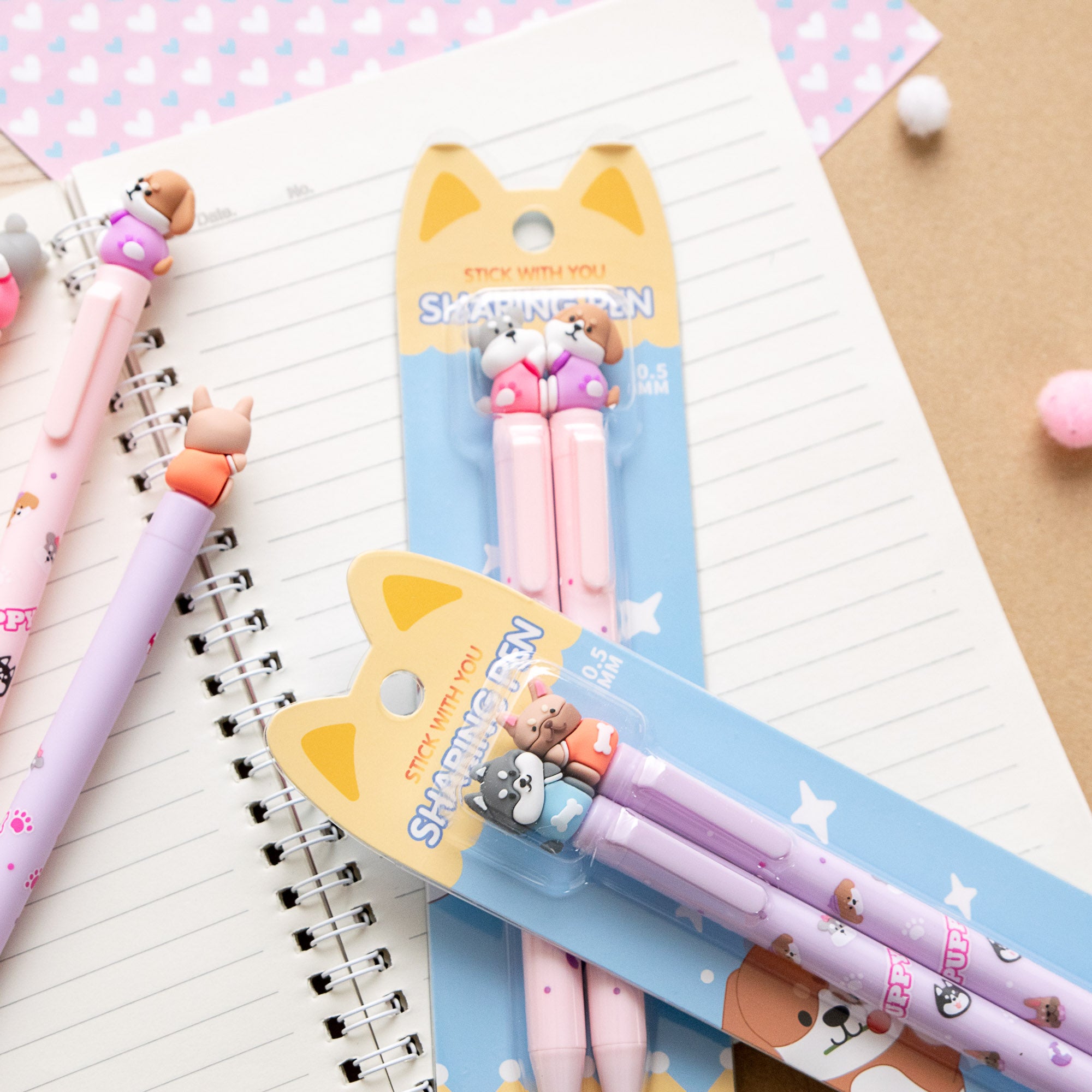 Stylo Gel Kawaii BFF - Chien