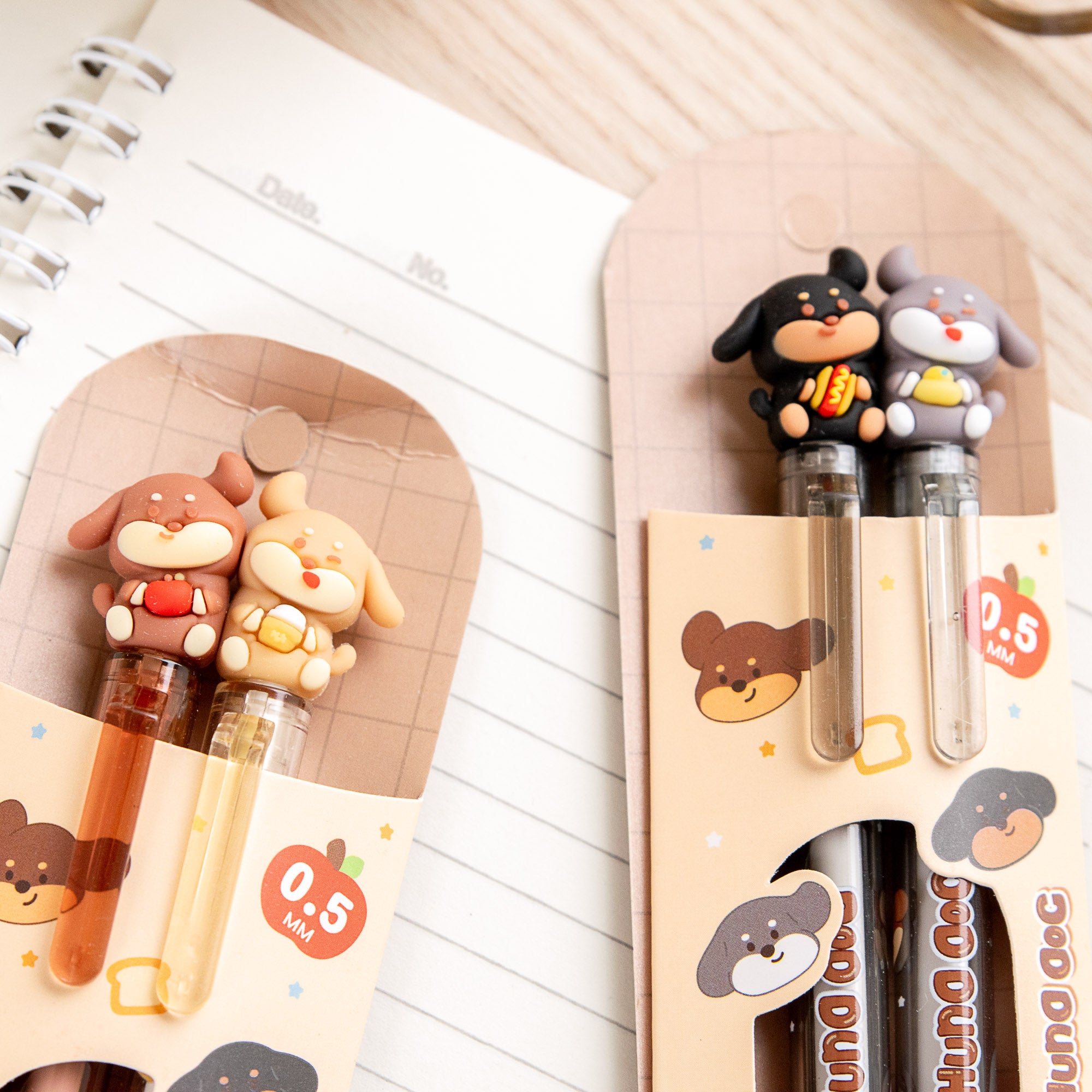Stylo Gel Kawaii BFF - Chien Teckel