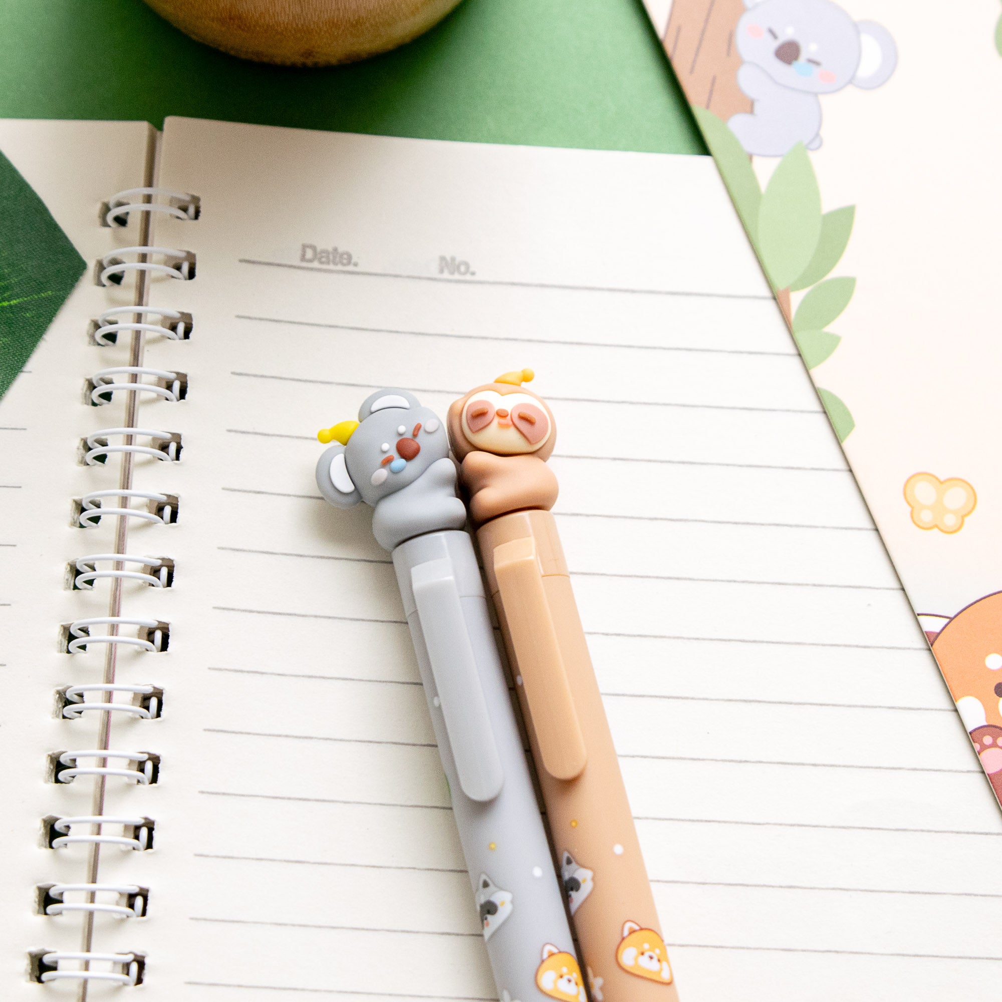 Stylo Gel Kawaii BFF - Animaux de la forêt