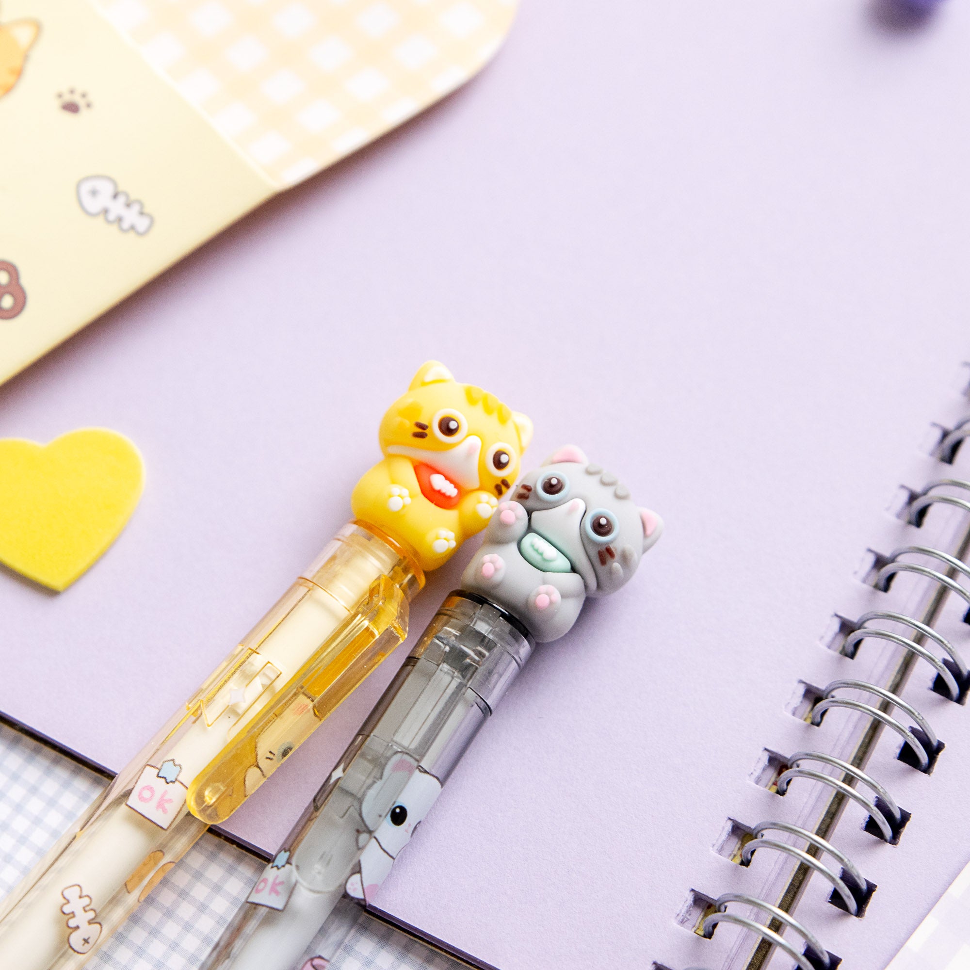 Stylo Gel Kawaii BFF - Chat Chibi
