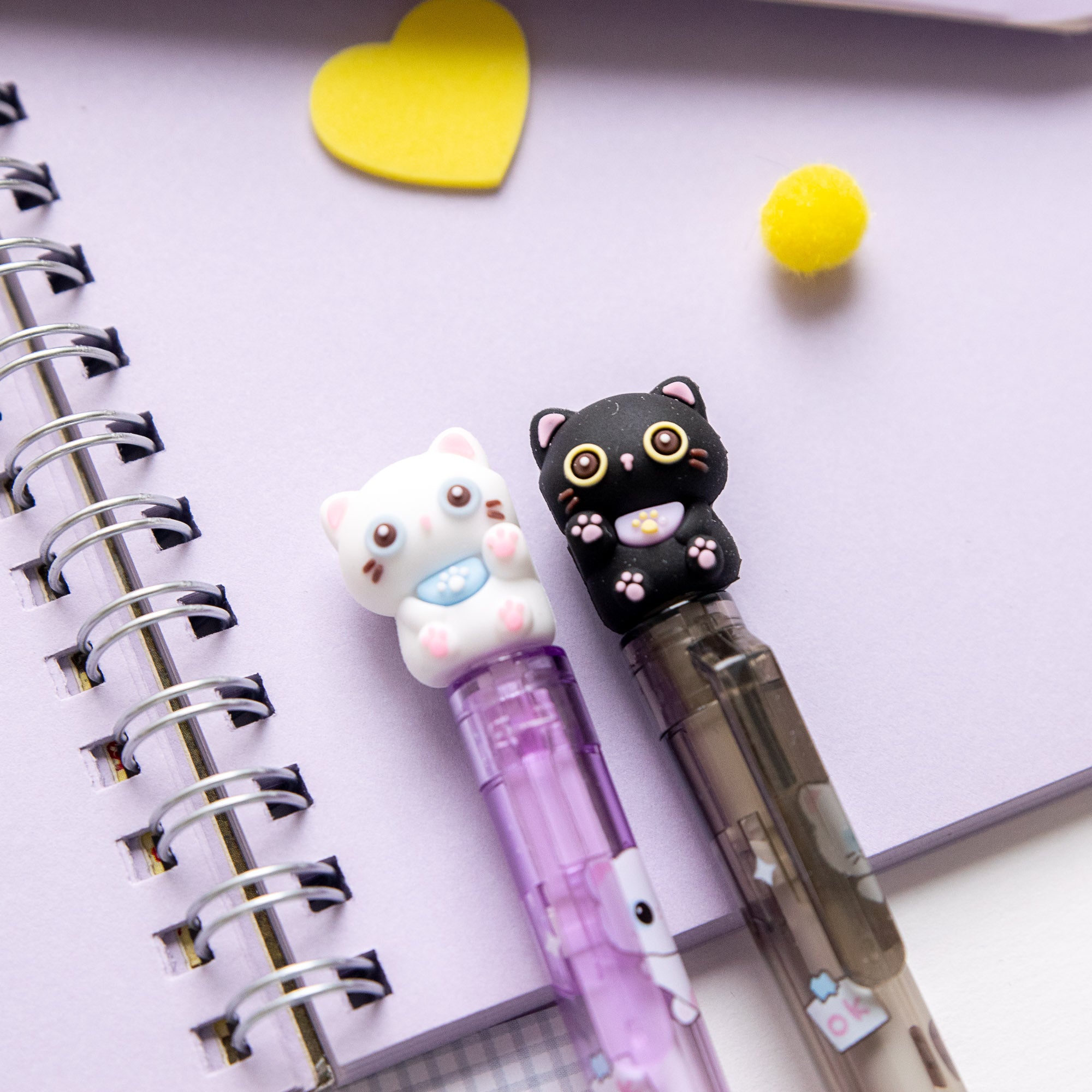 Stylo Gel Kawaii BFF - Chat Chibi