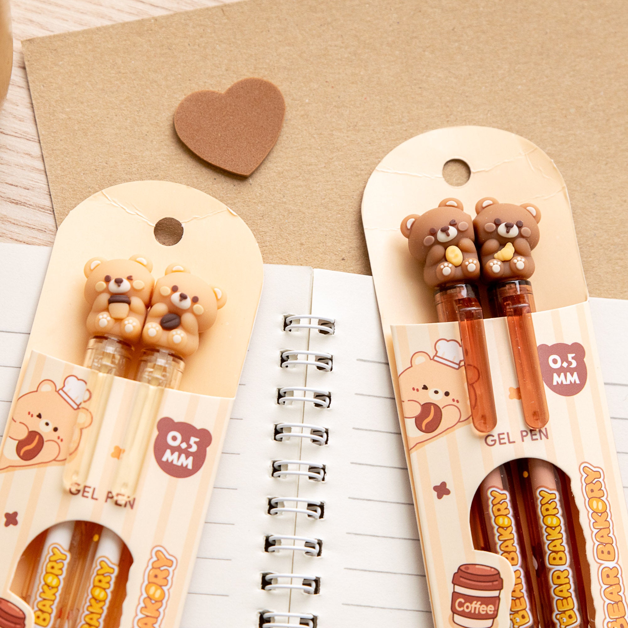Stylo Gel Kawaii BFF - Ourson