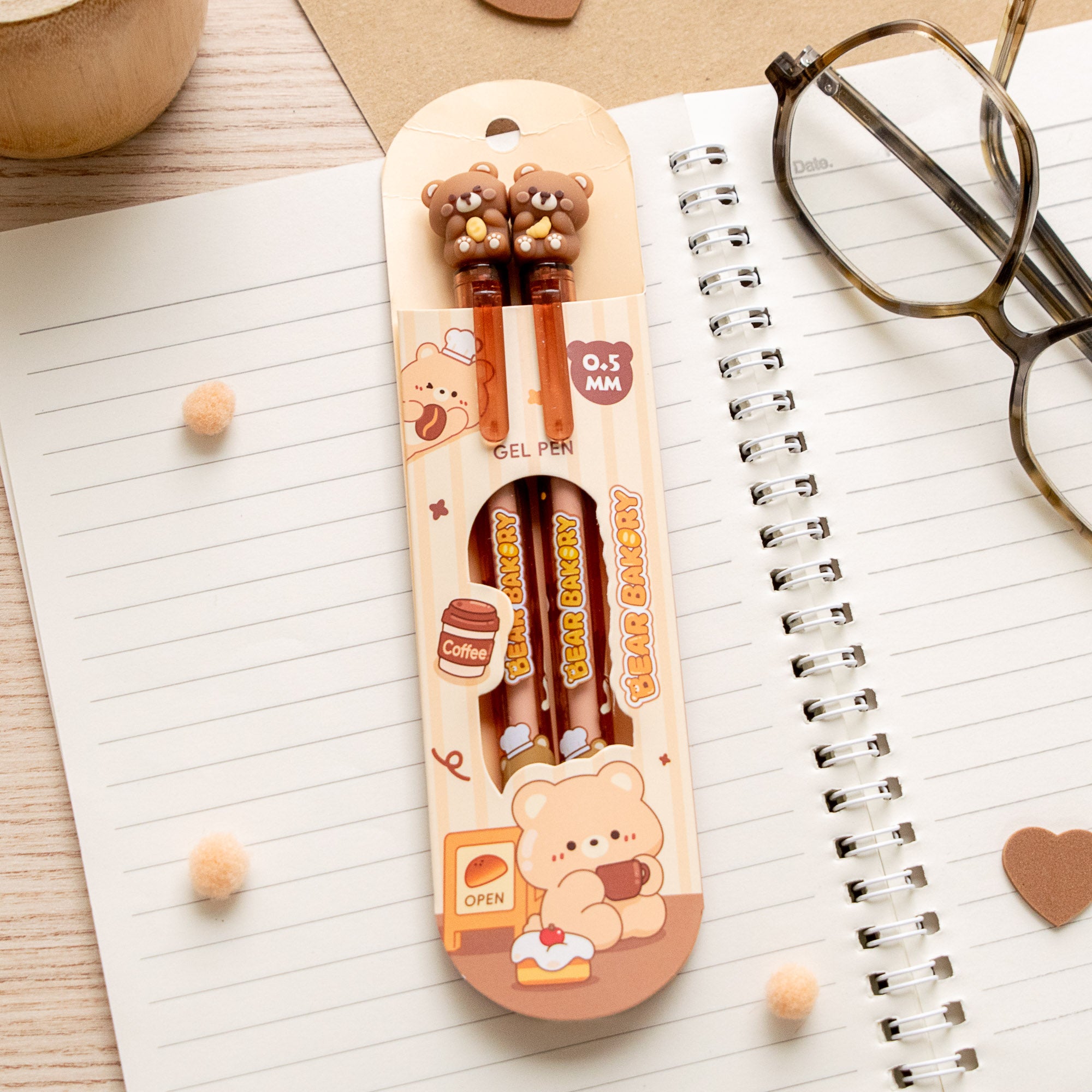 Stylo Gel Kawaii BFF - Ourson