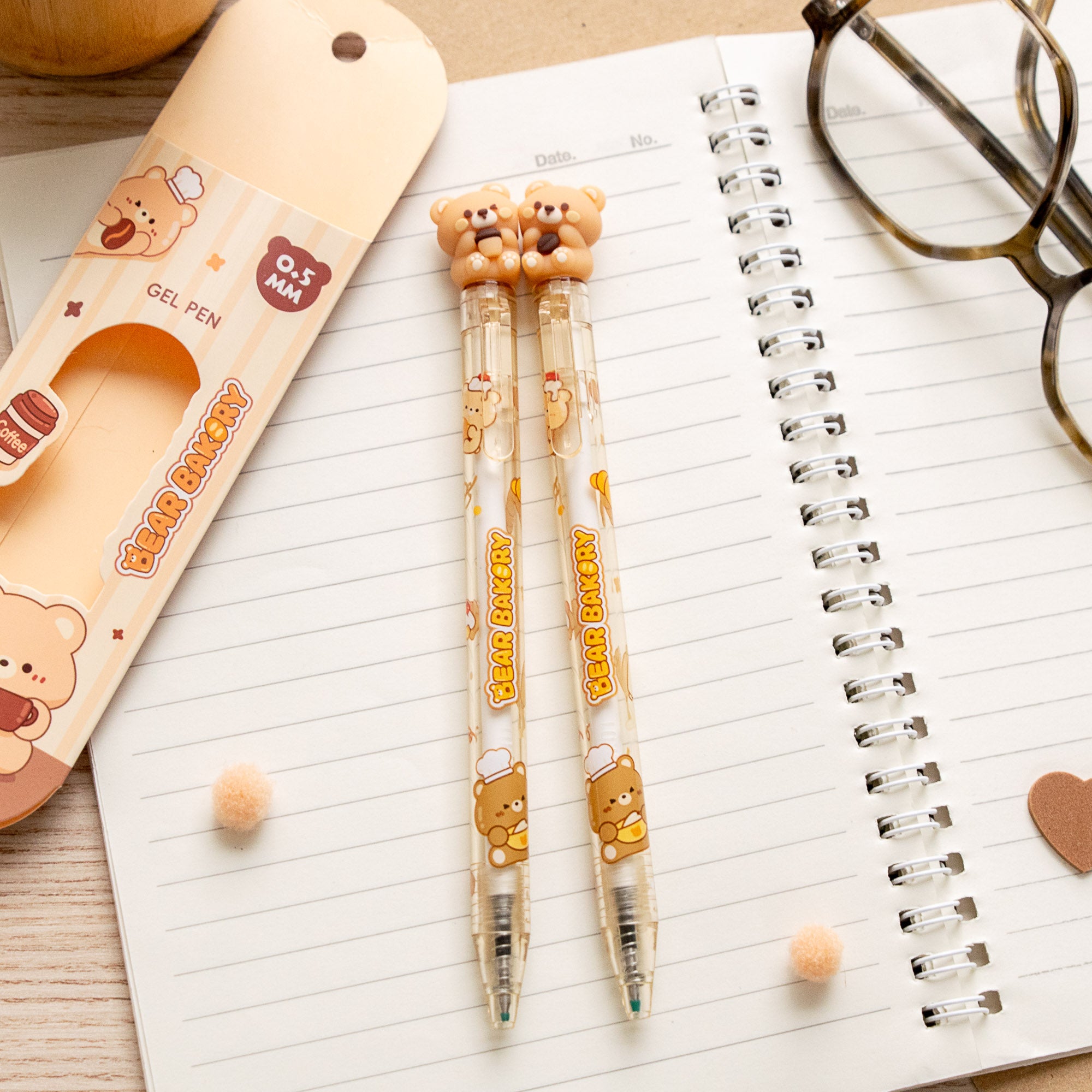 Stylo Gel Kawaii BFF - Ourson