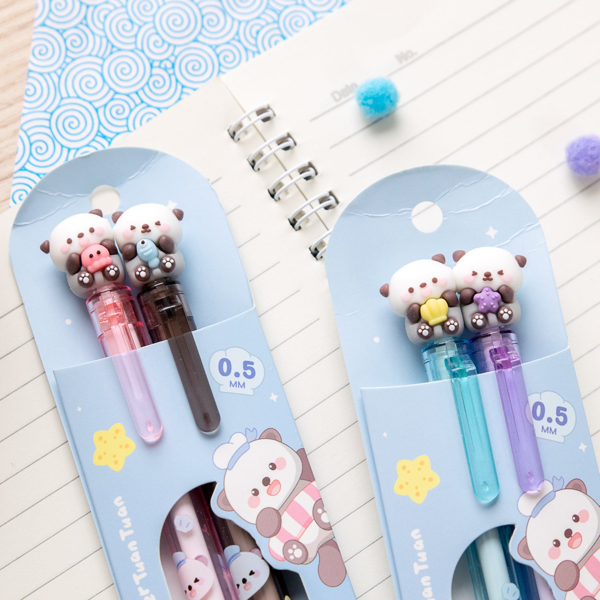 Stylo Gel Kawaii BFF - Loutre de mer