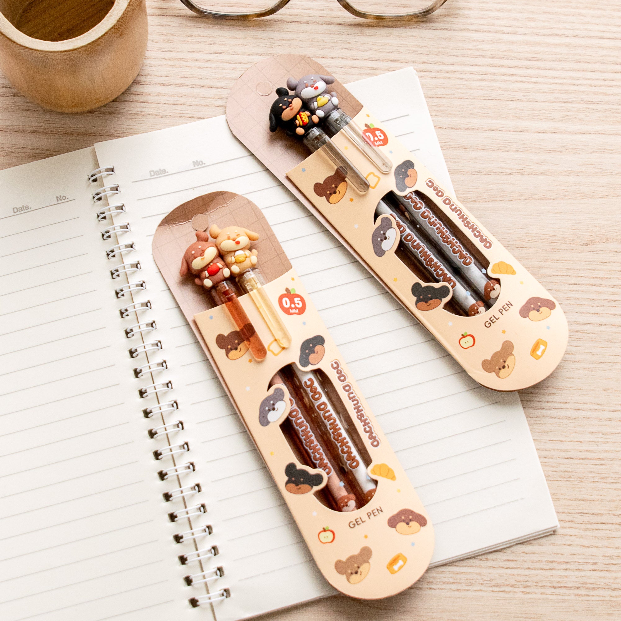 Stylo Gel Kawaii BFF - Chien Teckel