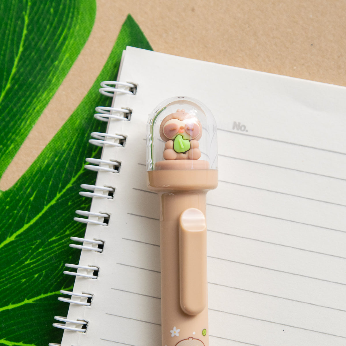 Stylo Kawaii Boule à neige – Paresseux