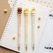 Stylo Gel Effaçable Kawaii - Ourson & Fromage